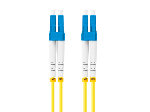 Patch cord fibră SM LC/UPC-LC/UPC duplex 3 m LSZH G657A1