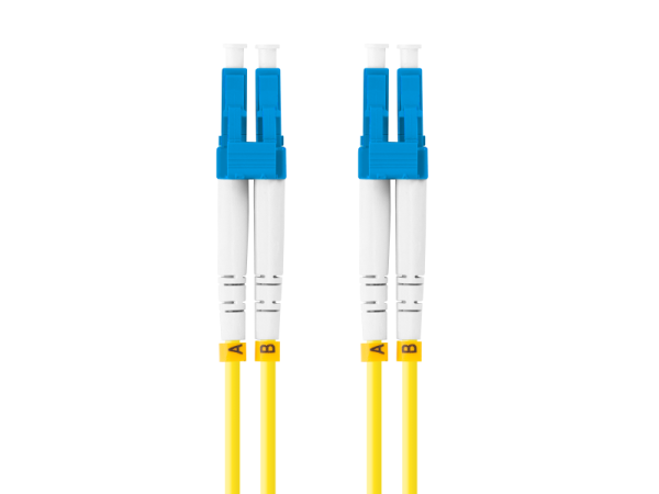 Patch cord fibră SM LC/UPC-LC/UPC duplex 3 m LSZH G657A1