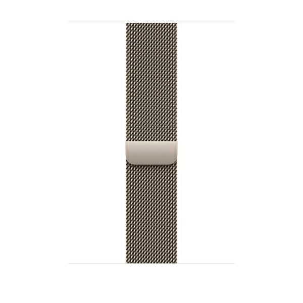 Curea pentru Apple Watch 46mm Natural Milanese Loop - M/L