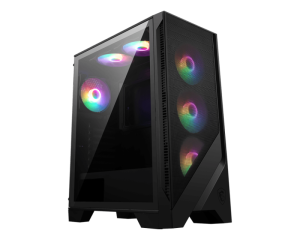 Carcasa MSI MAG Forge 120A AIRFLOW, RGB, Mid Tower, Black