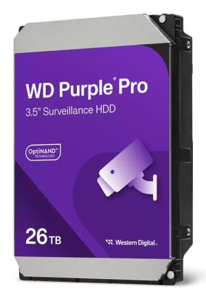 HDD Surveillance WD Purple Pro, 26 TB, 7200 rpm, 256