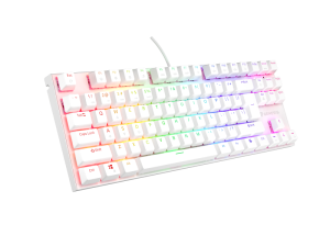Tastatura Mecanica Gaming Genesis Thor 303 TKL, RGB, USB, Alb