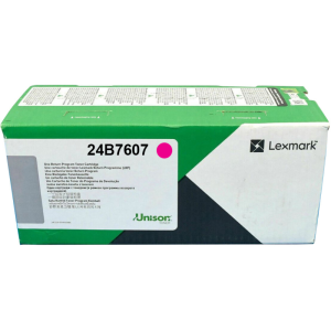 Toner LEXMARK 24B7607, Magenta