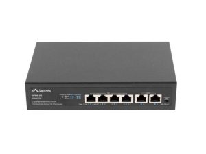 Switch  4x 100 Mb PoE+ / 2x 100 Mb,