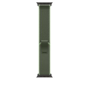 Curea pentru Apple Watch 49mm Green/Neon Trail Loop - M/L - Black Titanium