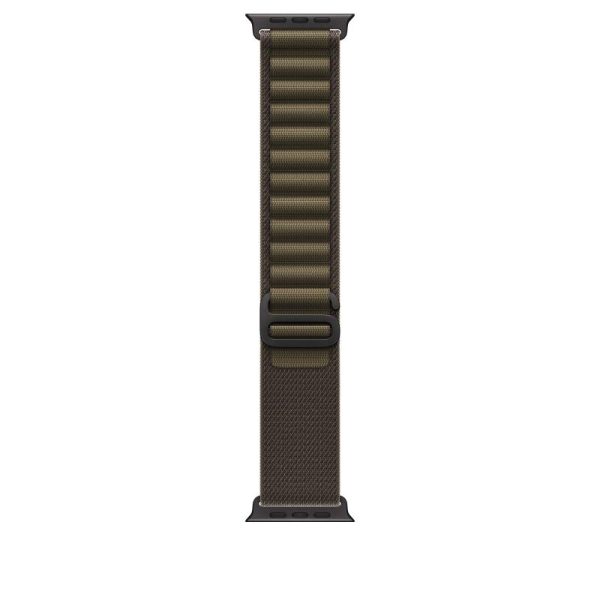 Curea pentru Apple Watch 49mm Dark Olive Alpine Loop -