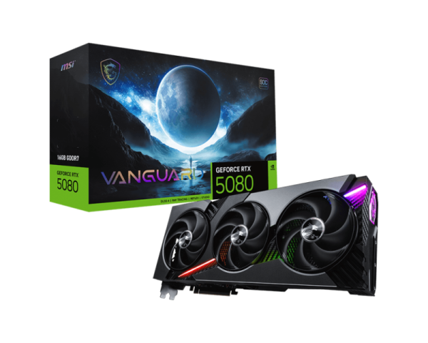 Placa video MSI GEFORCE RTX 5080, 16GB GDDR7, PCI Express