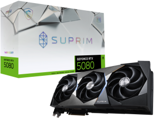 Placa video MSI GeForce RTX 5080, 16GB GDDR7, PCI Express