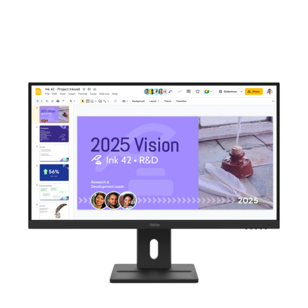 Monitor Commercial Lenovo ThinkVision E27Q-40, 27", 2560 x 1440 pixeli,