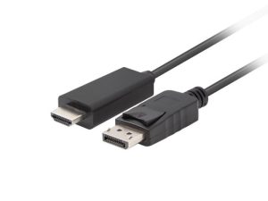 Cablu DisplayPort(M) v1.1  HDMI(M) 1,8 m negru