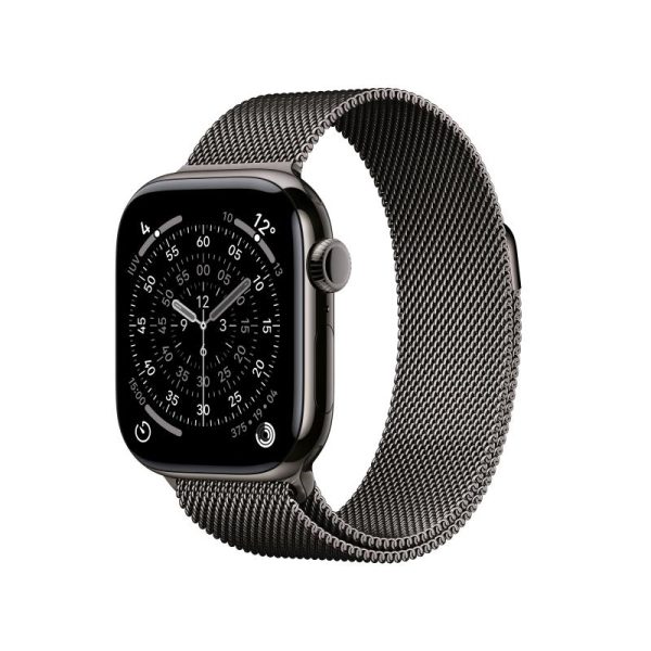 Apple Watch Series 11 GPS + Cellular 42mm Slate Titanium Case with