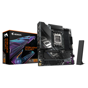 Placa de baza Gigabyte X870M AORUS ELITE WIFI7, Socket AM5,