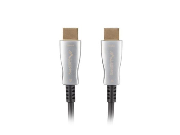 Cablu HDMI M/M v2.0 100 m optic negru AOC