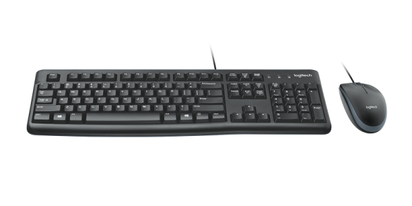 Tastatura LOGITECH Desktop MK120, USB, Negru