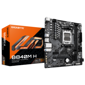 Placa de baza Gigabyte B840M H, Socket AM5, DDR5, Micro-ATX