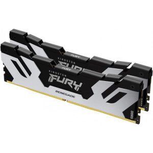 Memorie RAM Kingston FURY Renegade Silver, 32GB DDR5, 6000MHz, CL32