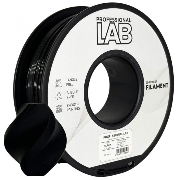Filament 3D Proffesional Lab, Diamentru 1.75mm, Greutate: 1KG, Culoare: nEGRU,