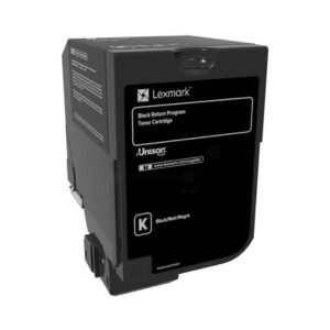 Toner Lexmark 74C2HKE, Black