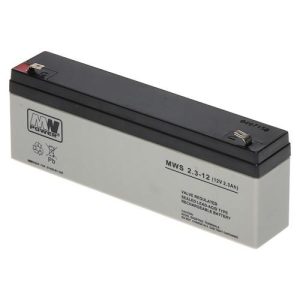 Acumulator AGM 2.3Ah 12V seria  MW Power,MWS2.3-12, terminal de