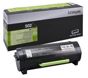 Toner LEXMARK 502, Black