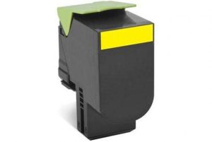 Toner LEXMARK 80C2HYE, Yellow