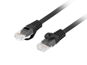 Patch cord Cat.6 UTP LSZH Cu 10 m negru, Fluke