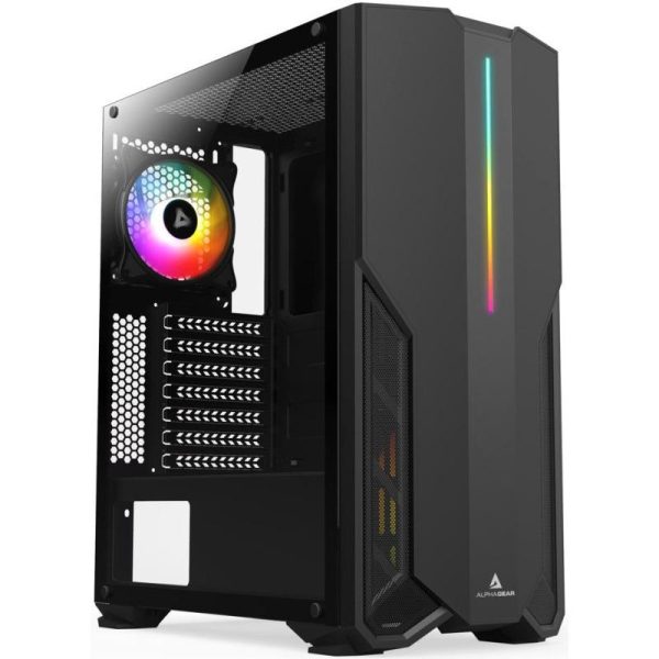Carcasa ALPHAGEAR Primalist, RGB, Mid Tower, Multicolour