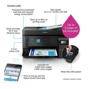 Multifunctional inkjet Epson L5590, CISS, format A4, Color, USB +