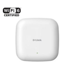 Access point D-LINK AX1800, Gigabit, PoE, Dual-band, WiFi 6 -