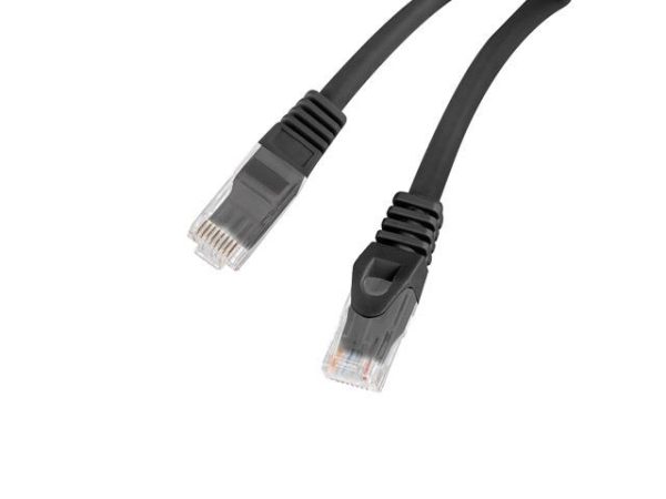 Patch cord Cat.6 UTP LSZH Cu 5 m negru, Fluke