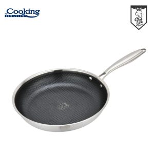 TIGAIE INOX 3 STRATURI, 20X4 CM, TITANIUM3, COOKING BY HEINNER