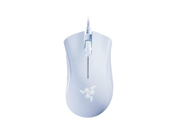 Mouse Gaming Razer DeathAdder Essential, 6400 dpi, alb