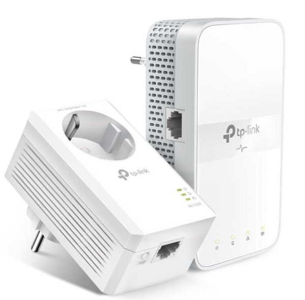 Kit PowerLine, TP-Link, TL-WPA7617 KIT, AV1000 Gigabit Powerline ac Wi-