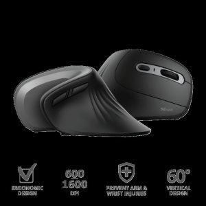 Mouse Wireless Trust Verro, 1600 dpi, Multicolor