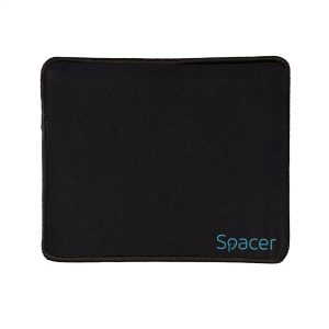 Mousepad Gaming SPACER SP-PAD-S, 220 x 180 mm, Negru