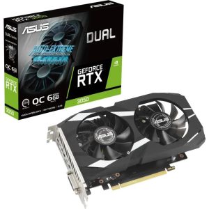 Placa video ASUS GeForce RTX 3050, 6GB GDDR6, PCI Express