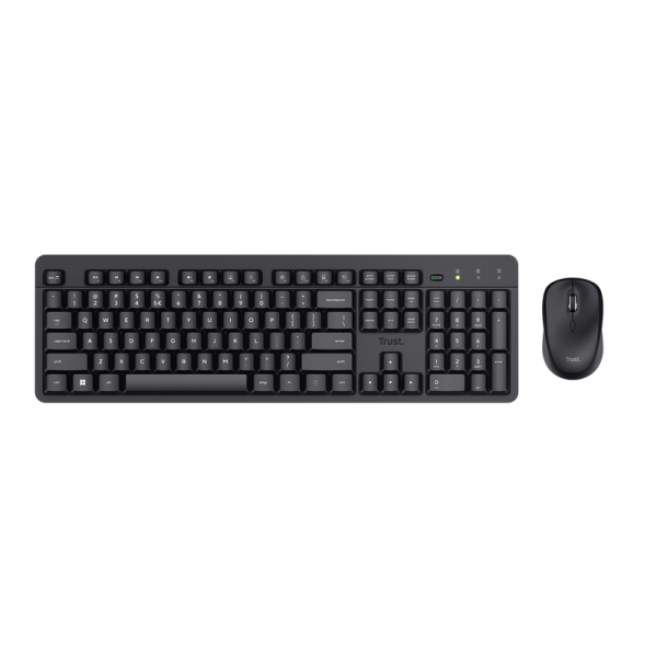 Kit Wired tastatura si mouse Trust Ody II, taste numerice,