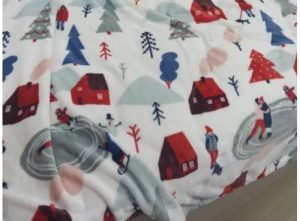 PATURA  FLEECE  200X220 CM XMS TOWN