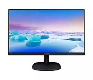 Monitor Consumer Philips 243V7QDAB/00, 23.8", 1920 x 1080 pixeli, Black,