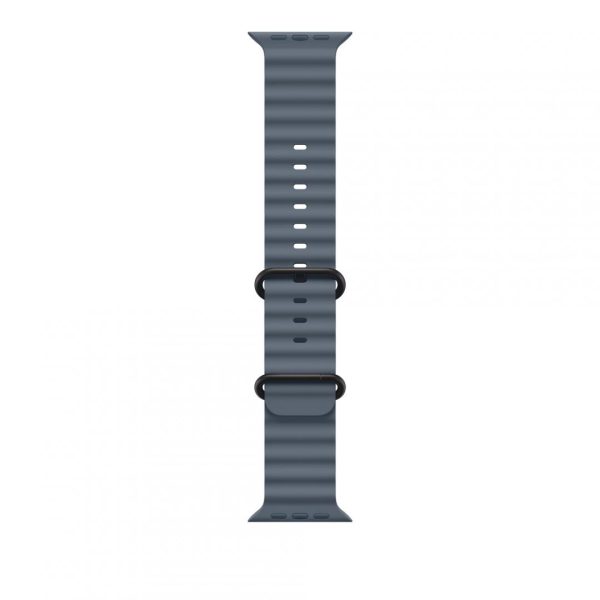 Curea pentru Apple Watch 49mm Anchor Blue Ocean Band Extension - Black