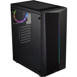 Carcasa FSP CMT151, RGB, Mid Tower, Black