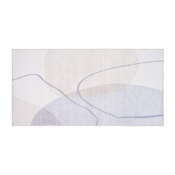 Covor printat, CONOR 70x140 cm, lavabil cu spate antialunecare, inaltime