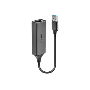 Hub USB LINDY USB 3.0 Gigabit Ethernet Converter, USB-A, 1