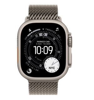 Apple Watch Ultra 3 GPS + Cellular 49mm Natural Titanium Case with Natural