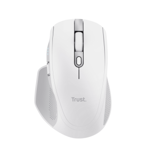 Mouse Wireless Trust Ozaa+, 3200 dpi, Alb