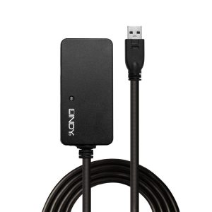 Hub USB LINDY 10m USB 3.0 Active Extension Pro Hub,