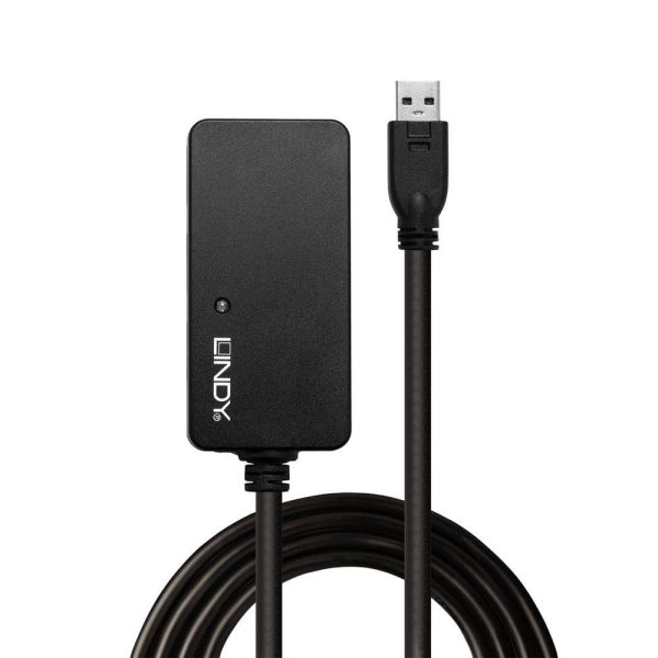 Hub USB LINDY 10m USB 3.0 Active Extension Pro Hub,