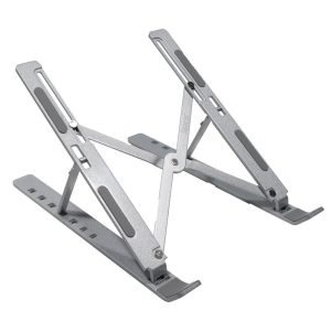 Stand/Cooler notebook Spacer SPNS-FOLD-S, pana la 16 inch, Argintiu