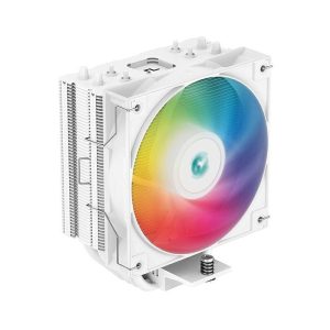 Cooler Procesor DeepCool AG400 WH ARGB, Aer, 12 cm, aRGB