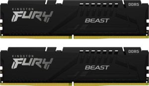 Memorie RAM Kingston FURY Beast, 16GB DDR5, 6000MHz, CL30